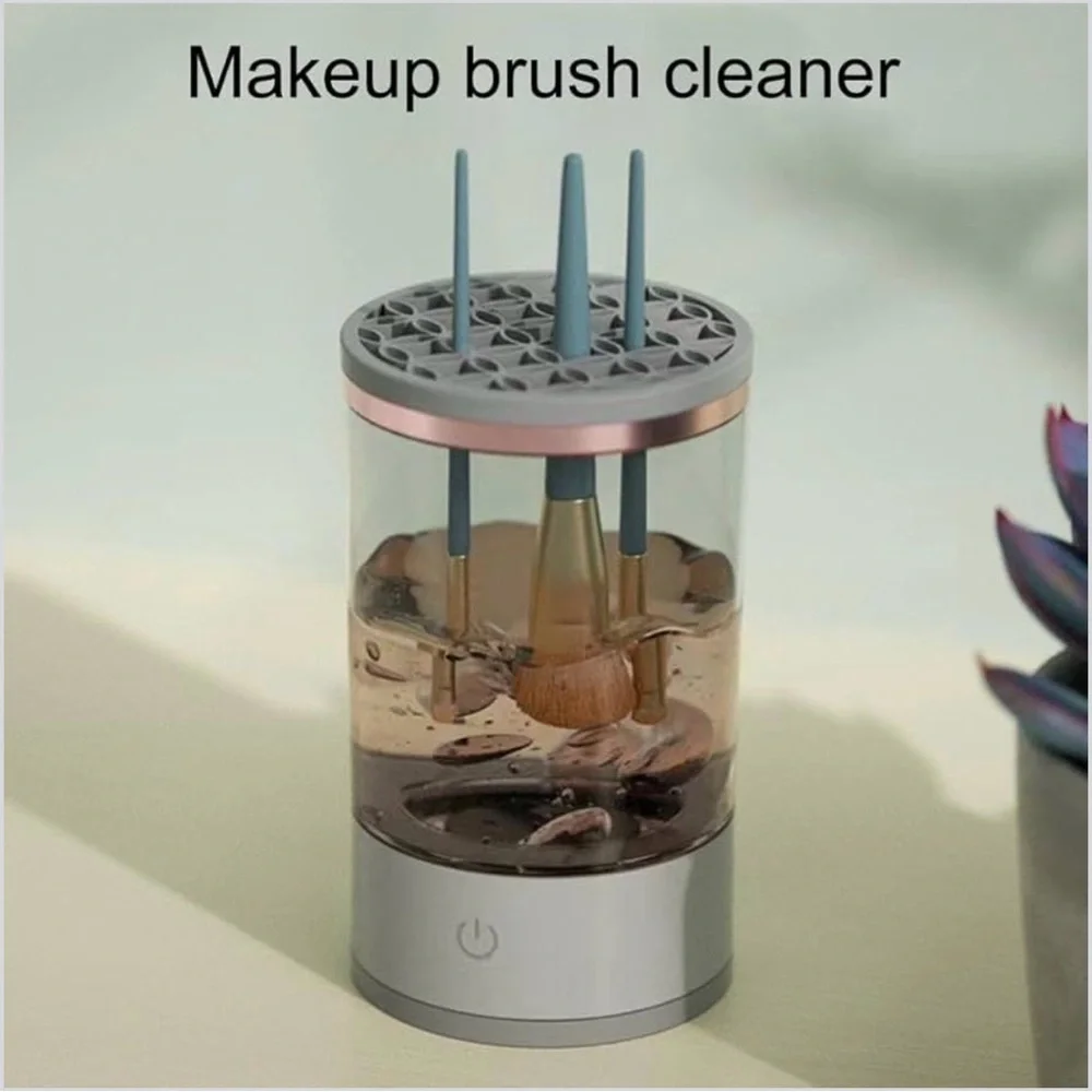 Automatic Electric Makeup Brush Cleaner Portable USB Charging, Spinner Dryer